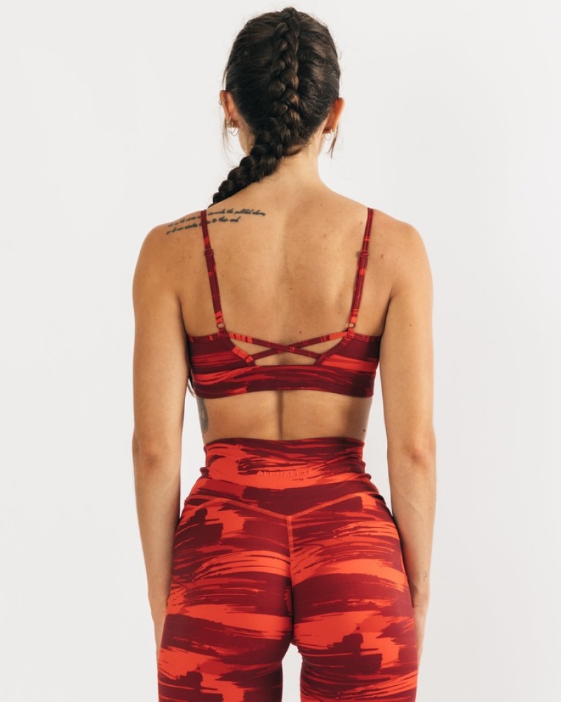 Sutiene Dama Alphalete Surface Limitless Camuflaj | 056138-VAH