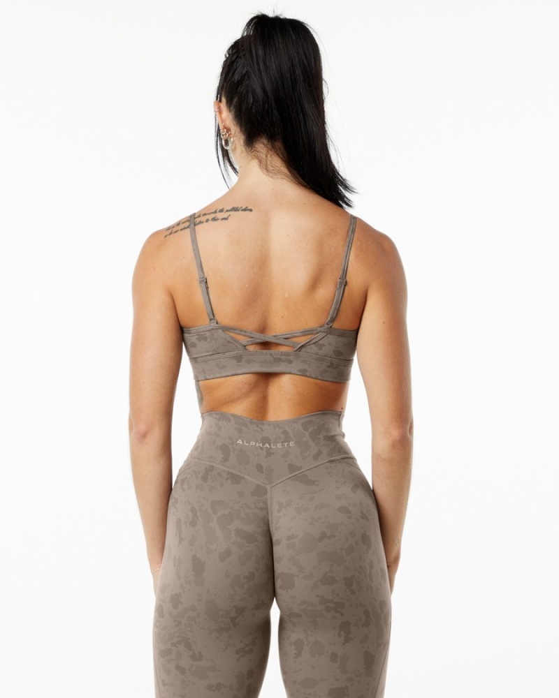 Sutiene Dama Alphalete Surface Limitless Bej | 291746-MWU