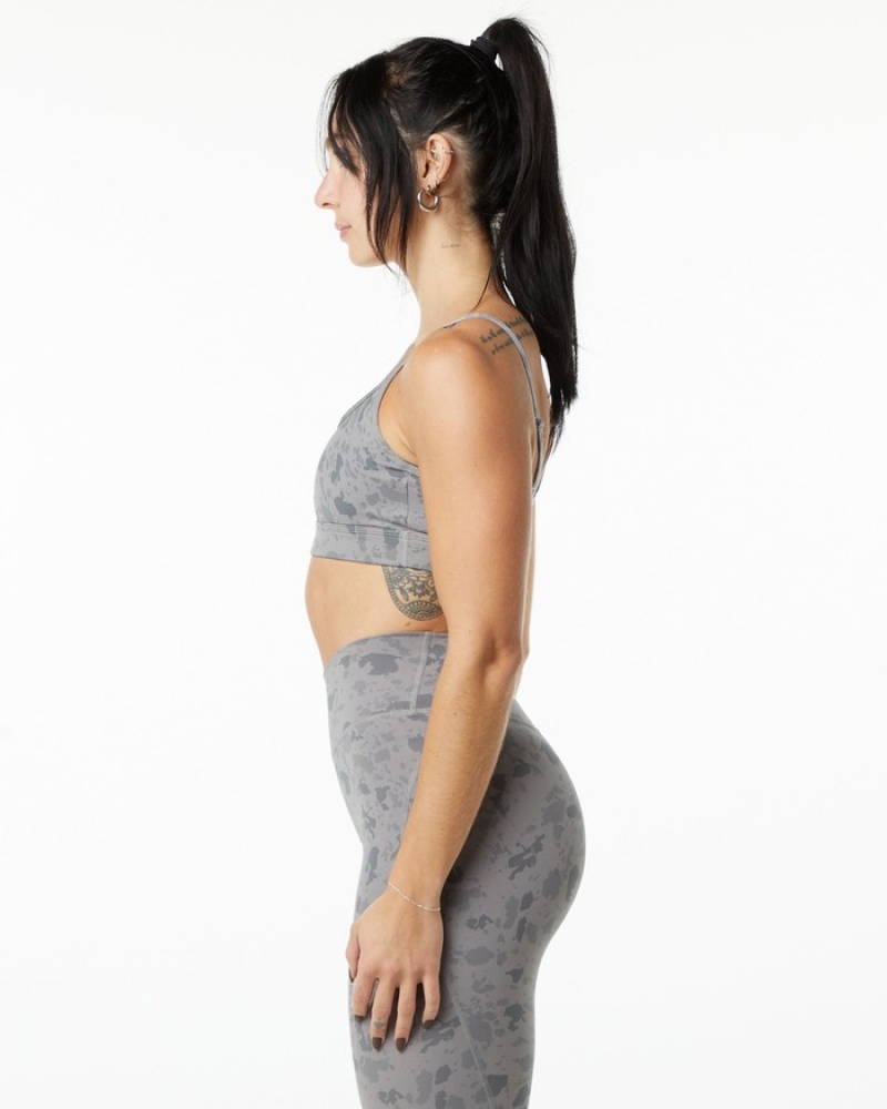 Sutiene Dama Alphalete Surface Limitless Gri | 813709-MRT