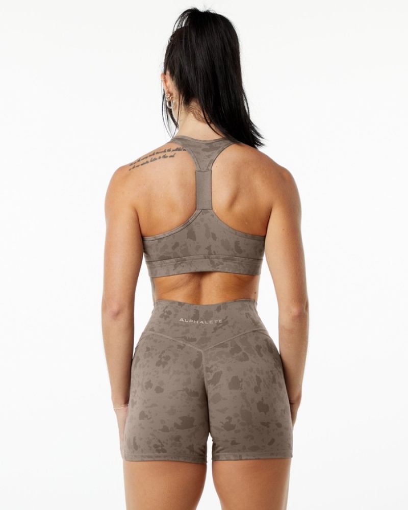 Sutiene Dama Alphalete Surface Wrap Bej | 012984-UDX
