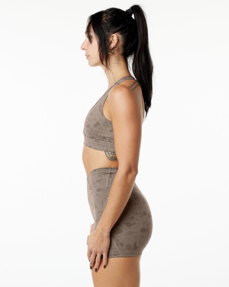 Sutiene Dama Alphalete Surface Wrap Bej | 012984-UDX