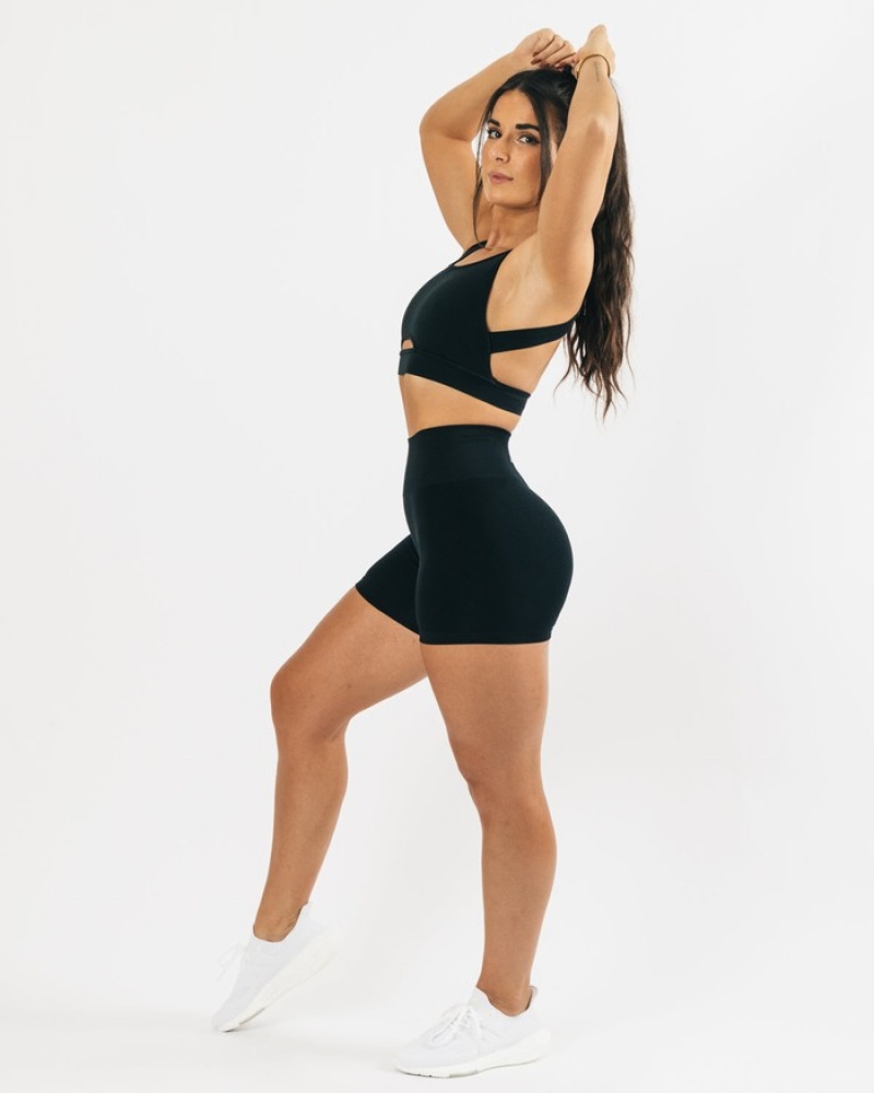 Sutiene Dama Alphalete Trinity Negrii | 259671-ILK
