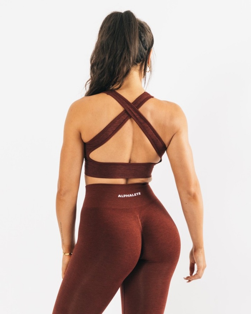 Sutiene Dama Alphalete Vault Cupru | 204819-XUV