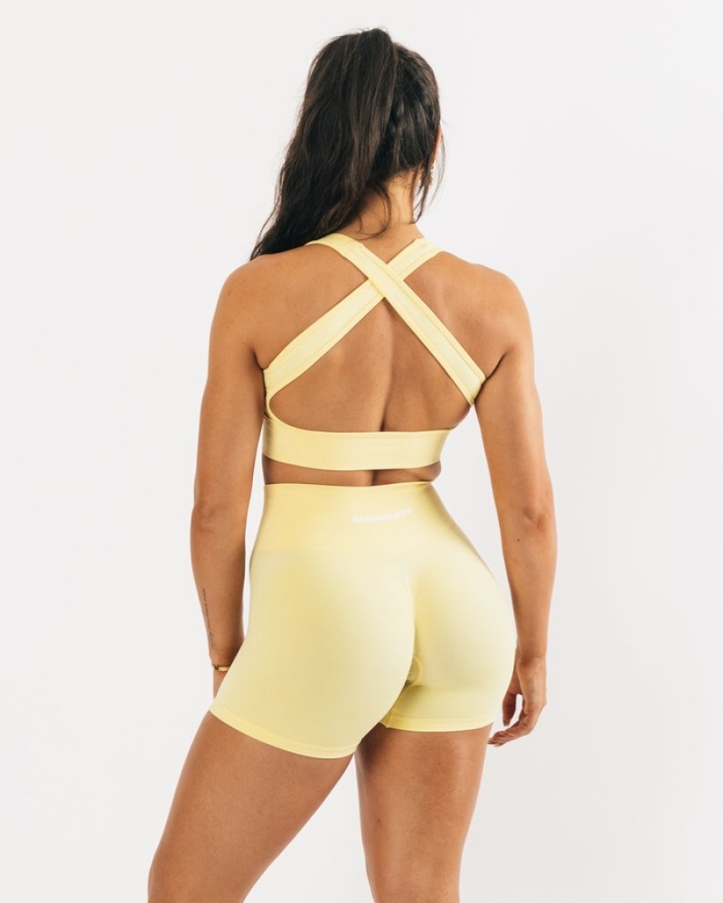 Sutiene Dama Alphalete Vault Galbeni | 769142-TCF